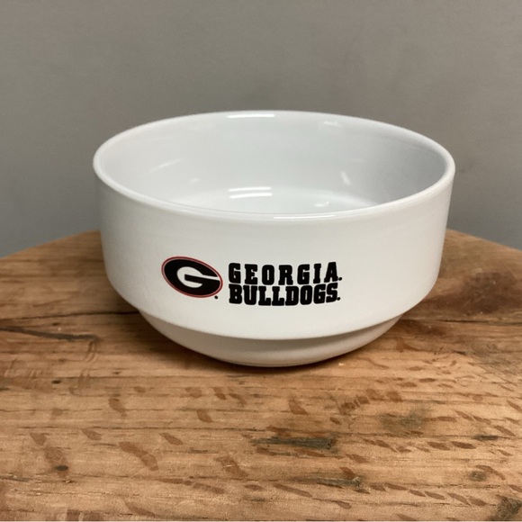 ⚫️ Georgia Bulldogs - Dog / Cat Food or Water Bowl - Like New Condition - Nice - Picture 2 of 13